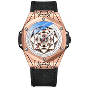 CHENXI New Men Automatic Business Watch Luxury Brand Fashion Leather Waterproof Mechanical Tourbillon Wristwatch Mens Watches