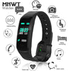 2022 MNWT Brand Fitness Tracker Smart Bracelet 0.96&quot; OLED Touch Screen C1 Smart bracelet Blood Pressure With Pedometer Bracelet