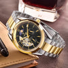 CHENXI Luxury Tourbillon Watches Men&#39;s Top Brand Waterproof Men Automatic Mechanical Wristwatches Man Stainless Steel Watch