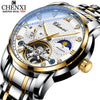CHENXI New Automatic Date Mens Quartz Watches Business Waterproof Luxury Stainless Steel Watch for Men Fashion Machinery Clcok