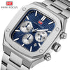 MINI FOCUS Mens Watches Top Brand Luxury Fashion & Casual Men Watch Chronograph Quartz Analog Subdial Hands Wristwatches Male