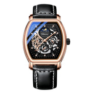CHENXI New Automatic Men Watch Luxury Waterproof Business Date Clock Mechanical Tourbillon Fashion Leather Male Wristwatches