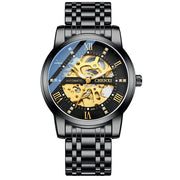CHENXI Watch Men Automatic Mechanical Watches Mens Top Brand Luxury Waterproof Business Wrist Watches Full Steel Male Clock