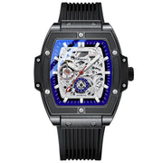 CHENXI Mens Tourbillon Mechanical Sports Waterproof Luminous Wrist Watches Date Quartz Watch Men Business Skeleton Clock Male