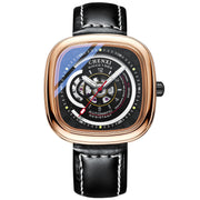 CHENXI 2022 New Men&#39;s Mechanical Wristwatches Luxury Brand Sport Waterproof Men Watch Leather Automatic Watches Business Clock