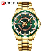 CURREN Top Brand Luxury Full Steel Men Watch Fashion Sport Quartz Mens Watches Casual Waterproof Wrist Watch Relogio Masculino