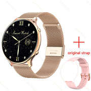 2021 New Fashion Smart Watch Ladies Heart Rate Blood Pressure Multifunctional Sport Watch Men Woman Waterproof Smartwatch Women