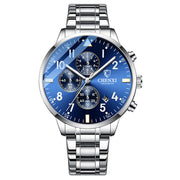 CHENXI Fashion New Men Watches Sport Waterproof Top Brand Luxury Chronograph Quartz Watch Full Steel Men Clock Relogio Masculino