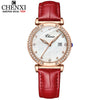 CHENXI Brand Women&#39;s Watches Rose Gold Top Brand Luxury Waterproof Watch Ladies Calendar Quartz Wrist Watch Leather Reloj Mujer