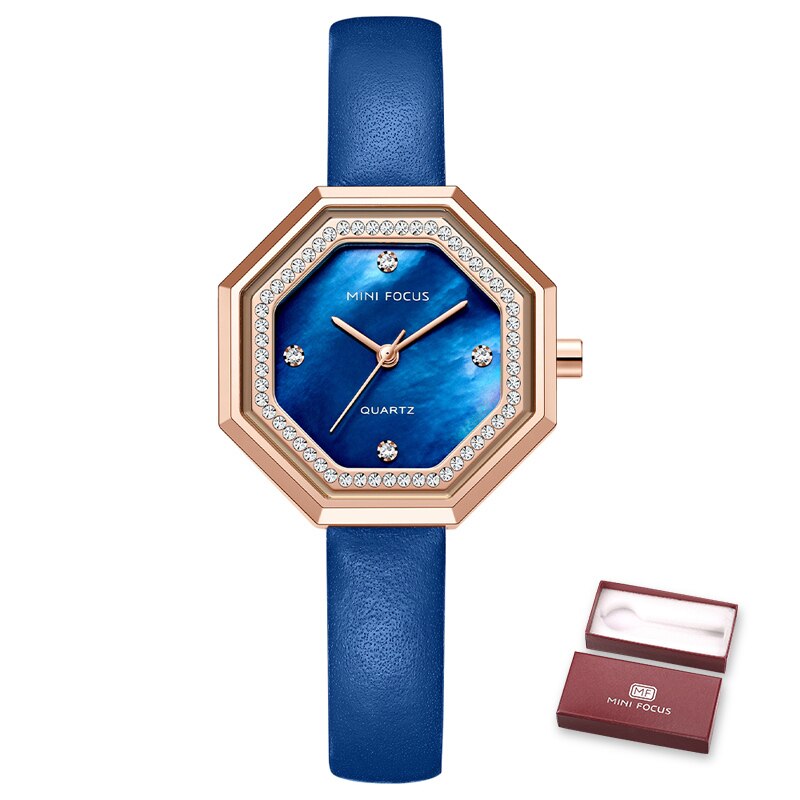 MINI FOCUS Women Watch Unique design Top Luxury Brand Genuine