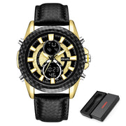 SMAEL Men Watch LED Digital Clock Waterproof Sport Quartz Wristwatch for Man Multifunction Military Watches Relogio Masculino