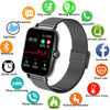 Smart watch Men Smartwatch men Bluetooth-compatible Call Watch Waterproof Fitness Tracker Music Control Body Temperature Measure