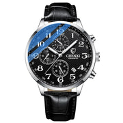 CHENXI Brand New Mens Watches Top Luxury Chronograph Sport Waterproof Men Analog Quartz Watch Stainless Steel Relogio Masculino