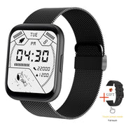 New 1.69&quot; Women Smart Watch Real-time Weather Forecast Tracker Heart Rate Monitor Sports Ladies Smart Watch Men For Android IOS