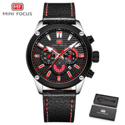 MINI FOCUS Watch Men Top Fashion Casual Chronograph Quartz Sports Watches Military Army Male Wristwatch Clock Relogio Masculino