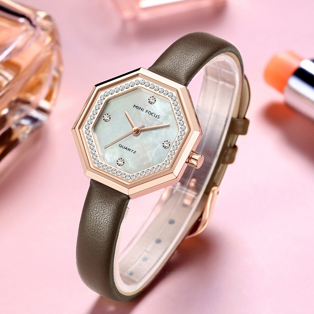 MINI FOCUS Women Watch Unique design Top Luxury Brand Genuine