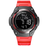 SMAEL Top Brand Luxury Men&#39;s Watches Sports Wristwatch Digital Quartz Waterproof Watch Men Dual Display Clock relogio masculino