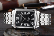 New Women Dress Watches Fashion Watches Men Luxury Brand Square Dial Personalized Casual Lover Couple Full Steep Strap Watches