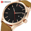 CURREN Fashion Simple Men Watch Top Brand Luxury Military Sport Wrist Watch Men Quartz Clock Mens Watches Waterproof Relogio