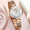 2022 CURREN New Women Watches Luxury Brand Rose Gold Quartz Ladies Wrist Watch Bracelet Waterproof Female Clock relogio feminino