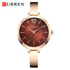 CURREN Fashion Gold Watches Women Watch Brand Luxury Ultra Thin Quartz Female WristWatch Woman Romantic Clock Relogio Feminino