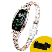 MNWT H8 Fashion Smart Wristwatches Women Digital Watches Ladies 2022 Waterproof Heart Rate Monitoring Bluetooth For Android IOS