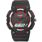 SMAEL Fashion Brand Kids Watch LED Digital Quartz-Watches Boy Girl Student Multifunctional Waterproof Wrist Watches For Children