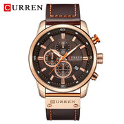 Reloj CURREN 8291 Watch Men Chronograph Mens Sport Watches Leather Military Quartz Watch Waterproof Male Clock Relogio Masculino