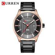 CURREN Watch Men Blue Luxury Quartz Steel Mens Watches Top Brand Chronograph Waterproof Sports Clock Men&#39;s Watch erkek kol saati