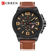 Top Luxury Brand CURREN Watches Men Fashion Sports Quartz Watch Mens Chronograph Casual Waterproof Clock Male Relogio Masculino