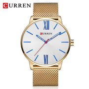 CURREN Fashion Mens Watches Male Top Brand Luxury Quartz Watch Men Casual Slim Waterproof Sport WristWatch Relogio Masculino