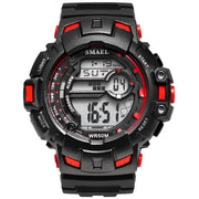 SMAEL Men Sports Watches Luxury Brand Military Digital Watch 50M Waterproof Swimming Outdoor Climbing Wristwatch Men&#39;s Masculino