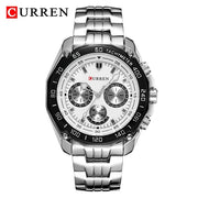 CURREN Men Watch Top Brand Luxury Army Military Quartz Watches Mens Sport Waterproof Wrist Watch Male Clock Relogio Masculino