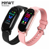 MNWT Fashion Men Smart Watch IP68 Waterproof Full Touch Fitness Tracker Blood Pressure Smartwatch Wristband Bracelet Watches