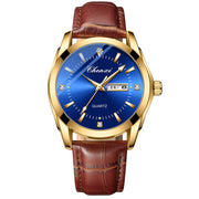 CHENXI Mens Watches New Top Luxury Brand Casual Waterproof Wristwatch Men Classic Quartz Date Clock Male Leather Sport Watch