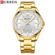 CURREN Classic Quartz Watch For Men Simple Stainless Steel Fashion Brand with Luminous Hands Men&#39;s Wristwatches Male