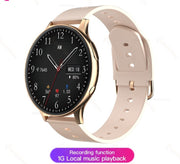 2022 NEW NFC Smart Watch Men Local Music Playback Bluetooth Answer Call Watches Women Waterproof Smartwatch Support Recording